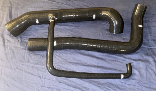 SAMCO Turbo Hose Kit in Black - TCS254 - VX220 Turbo / Opel Speedster Turbo Z20LET - Without DV Connection 
