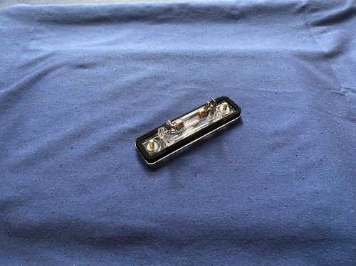Number Plate Lamp With Bulb - VX220 / Opel Speedster - GM 90213642 1224143