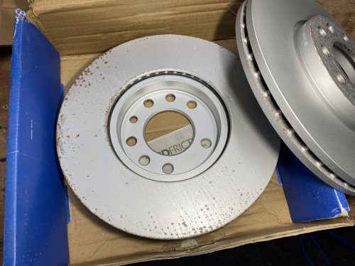 PAGID BRAKE DISCS 104880068 - SET OF 4 PRICE £140 TO CLEAR - VX220 / OPEL SPEEDSTER 