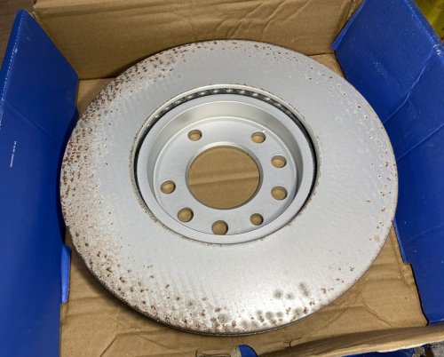 PAGID BRAKE DISCS 104880068 - SET OF 4 PRICE £140 TO CLEAR - VX220 / OPEL SPEEDSTER 