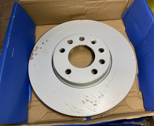 PAGID BRAKE DISCS 104880068 - SET OF 4 PRICE £140 TO CLEAR - VX220 / OPEL SPEEDSTER 