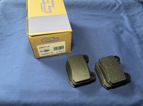 Front Pads - CL Brakes Carbone Lorraine RC5C VX220 / Opel Speedster - 4060T14 RC5C
