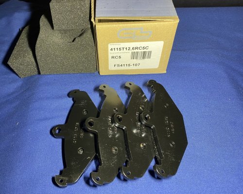 Rear Pads - CL Brakes Carbone Lorraine RC5C VX220 / Opel Speedster - 4115T12.6 RC5C